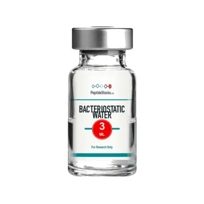 Bacteriostatic Water 3 ML PeptideStacks.ca Template 2 Vial