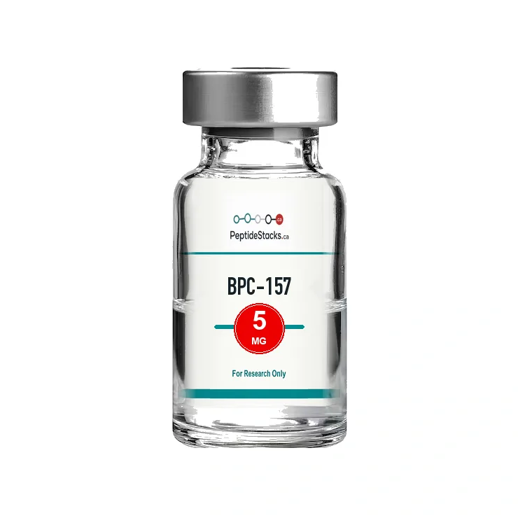 BPC-157 5 MG PeptideStacks.ca Template 2 Vial