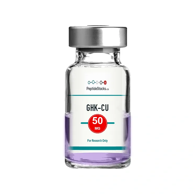 GHK-Cu 50 MG PeptideStacks.ca Template 2 Vial