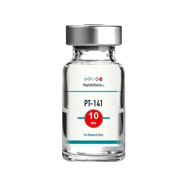PT-141 10 MG PeptideStacks.ca Template 2 Vial