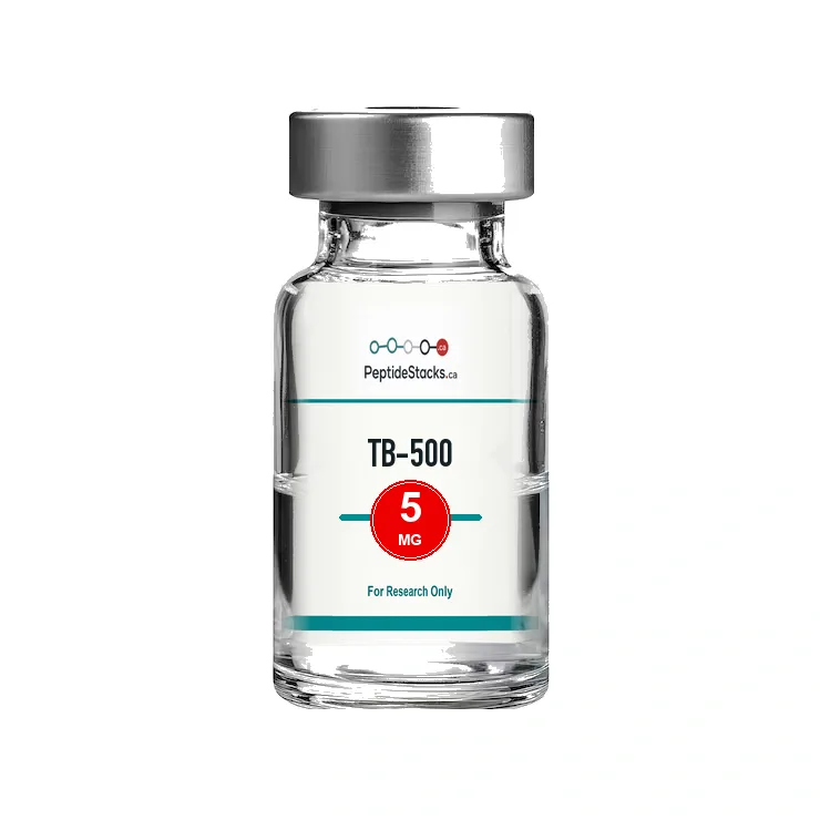 TB-500 5 MG PeptideStacks.ca Template 2 Vial